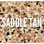 A brown and white background with the words saddle tan