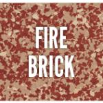 A red and brown fire brick background with the words " fire brick ".