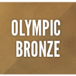 A picture of the olympic bronze medal.