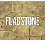 A close up of the flagstone pattern on the ground.